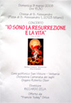 Concerto “Io sono la Resurrezione e la Vita”