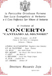 Verbania - Chiesa di San Fermo in Castagnola - Concerto 'CANTIAMO AL SIGNORE'