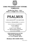 Basilica San Vittore Verbania Intra - 'PSALMTS' per Coro, Orchestra e Voce Recitante